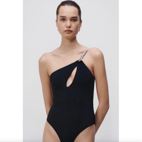 Simkhai Sainte Diamante One Piece Swimsuit Sz L - Picture 7 of 16